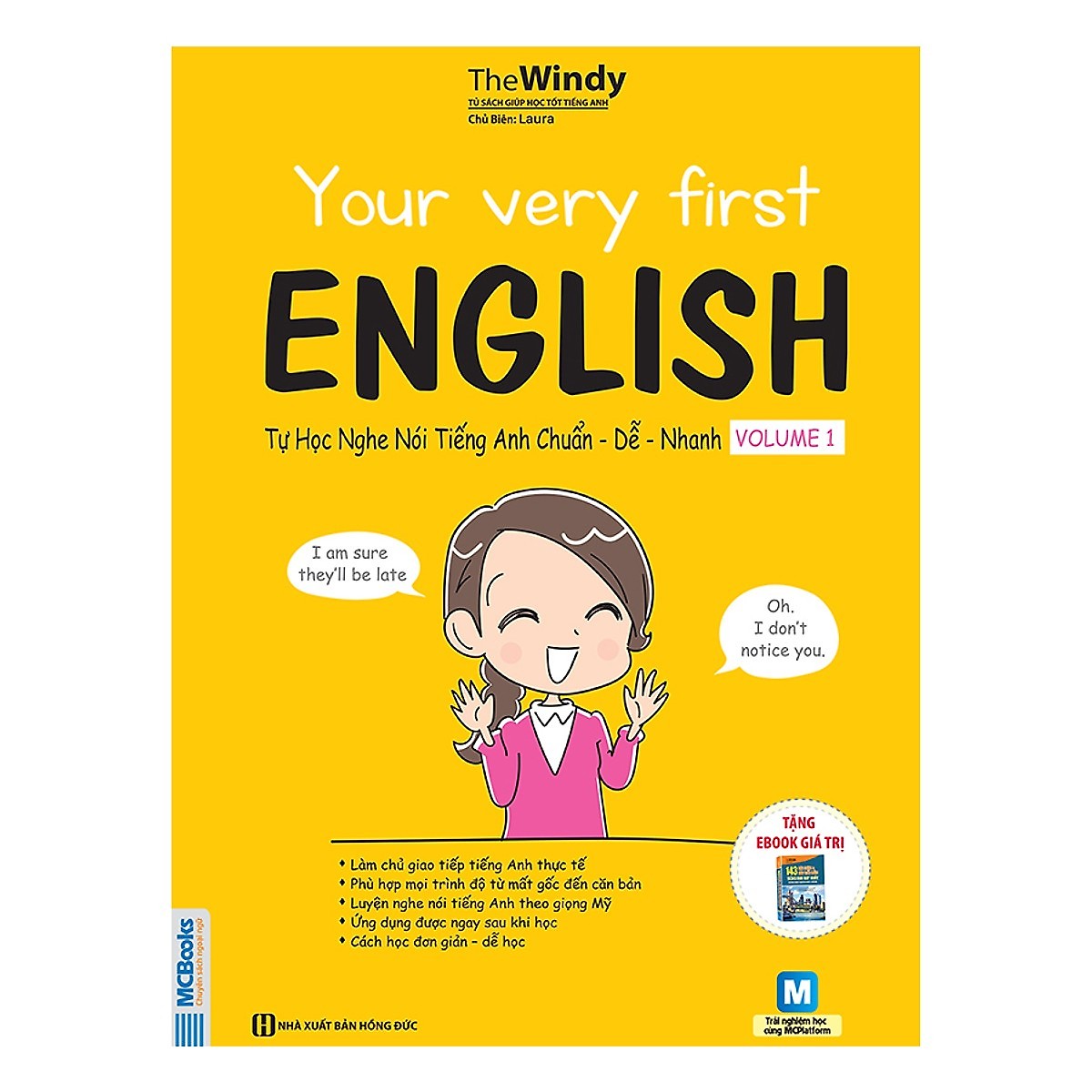 Combo 3 Quyển Your Very First English - Tự Học Nghe Nói Tiếng Anh
(Học kèm App MCBooks Application)