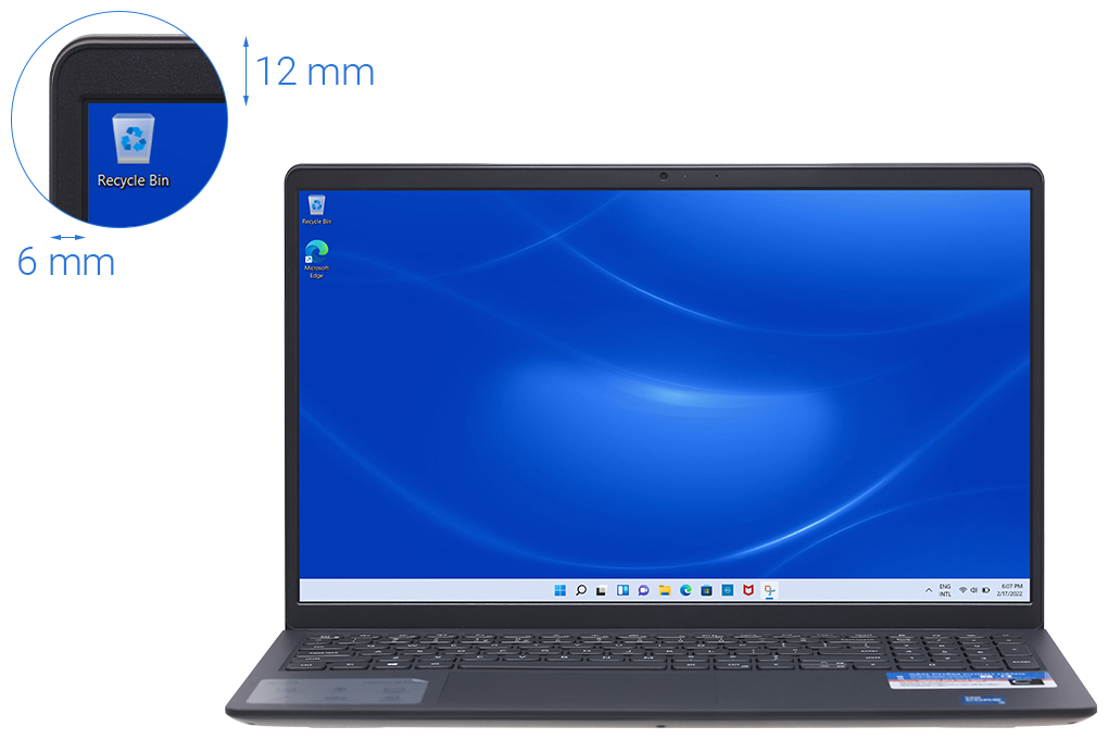 Máy Tính Xách Tay Laptop Dell Inspiron 15 3511 P112F001DBL (Core  i5-1135G7 | 4GB | 512GB | Intel UHD | 15.6-inch FHD | Win 11 | Office | Black) - Hàng Chính Hãng