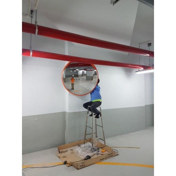 GƯƠNG CẦU LỒI POLYME 800MM - LOẠI CAO CẤP