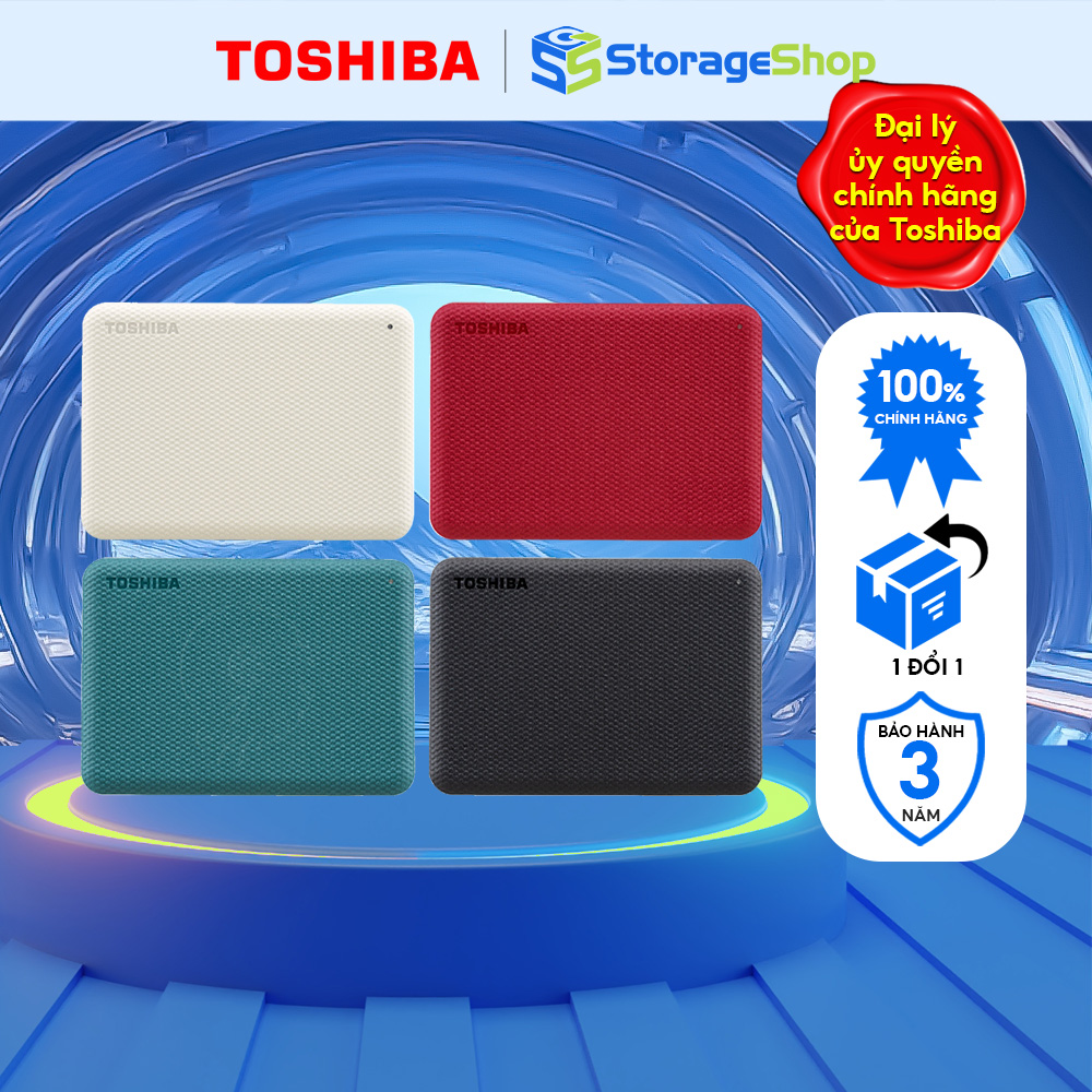 Ổ Cứng Gắn Ngoài HDD Toshiba Canvio Advance Hàng Chính Hãng