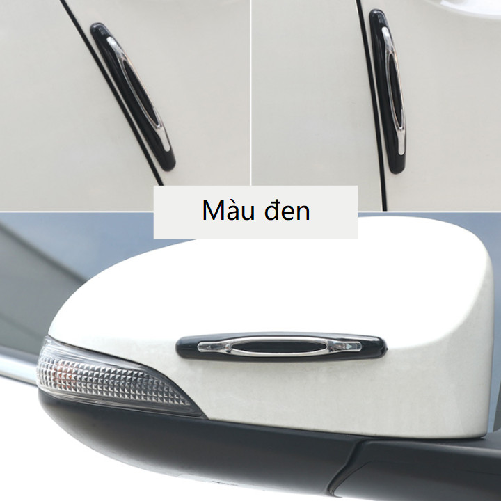 Bộ 4 chiếc nẹp chống va đập cánh cửa ô tô, xe hơi cao cấp BH-238