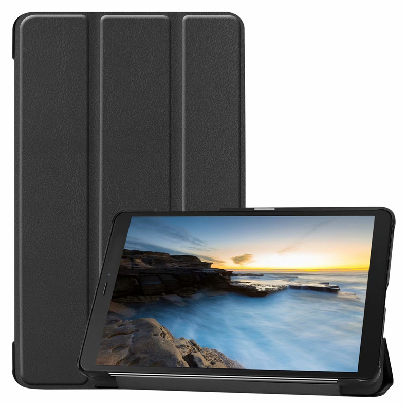Bao Da Cover Cho Máy Tính Bảng Samsung Galaxy Tab A 8.0 T290 / T295 Hỗ Trợ Smart Cover