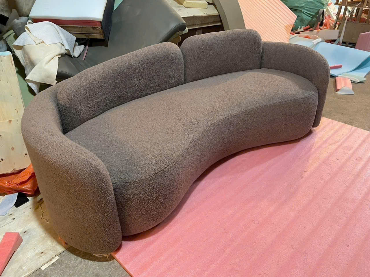 Sofa Cong hiện đại Juno Sofa KT 2m (nhiều mẫu) - Hình thực tế 100%