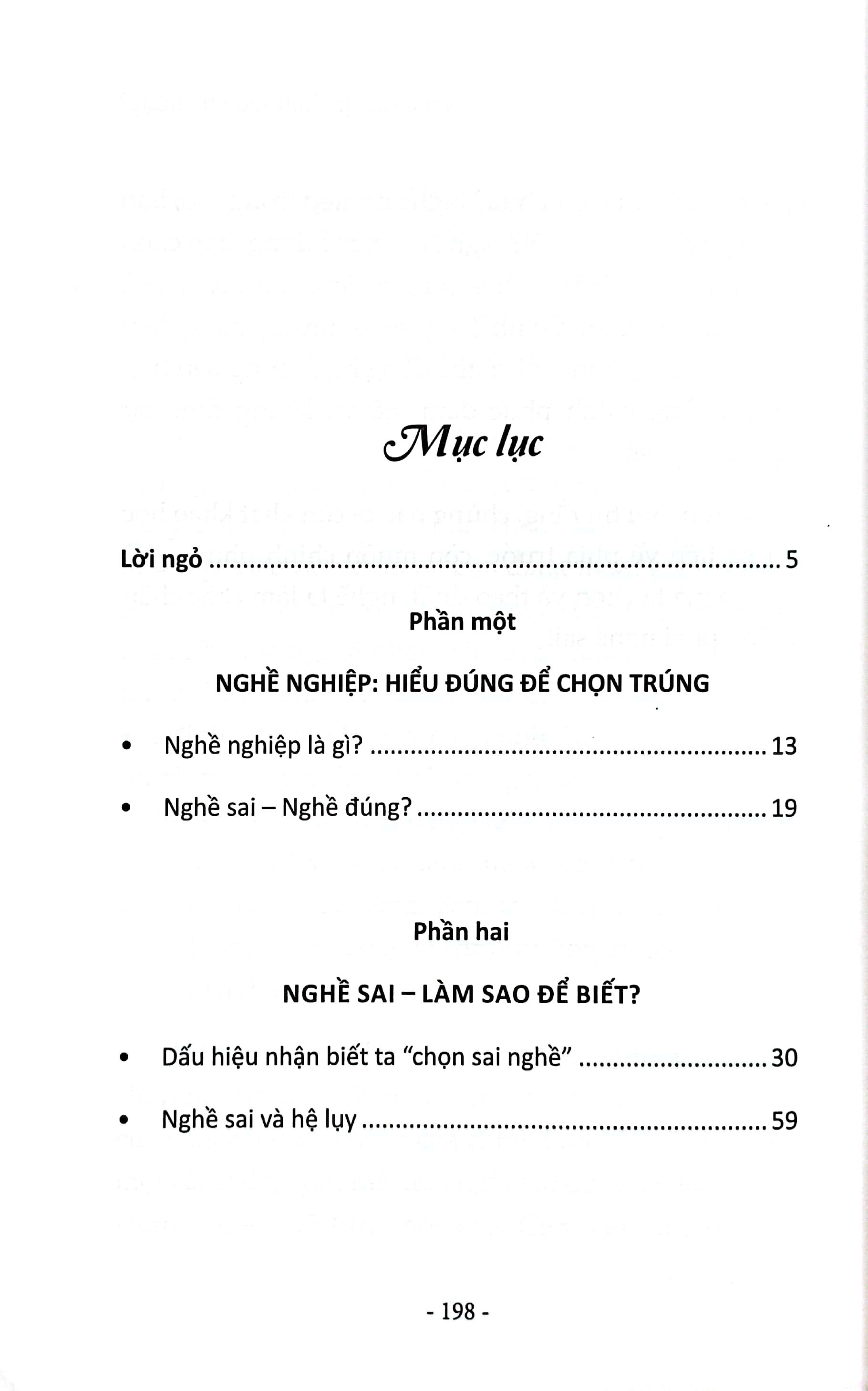 Nghề Sai Nghề Đúng - Chọn Sao Cho Trúng