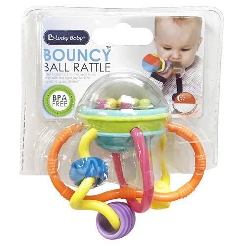 Lục lạc Lucky Baby - BOUNCY BALL RATTLE 610350