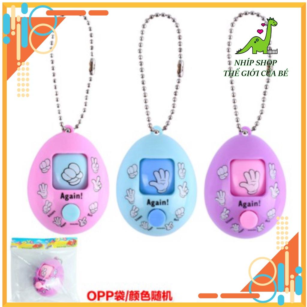 Móc khóa đồ chơi Kéo Búa Lá vui nhộn
