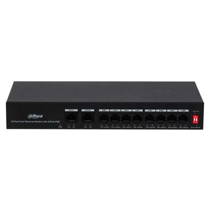 Switch PoE 8 port DAHUA DH-PFS3010-8ET-65 - HÀNG CHÍNH HÃNG