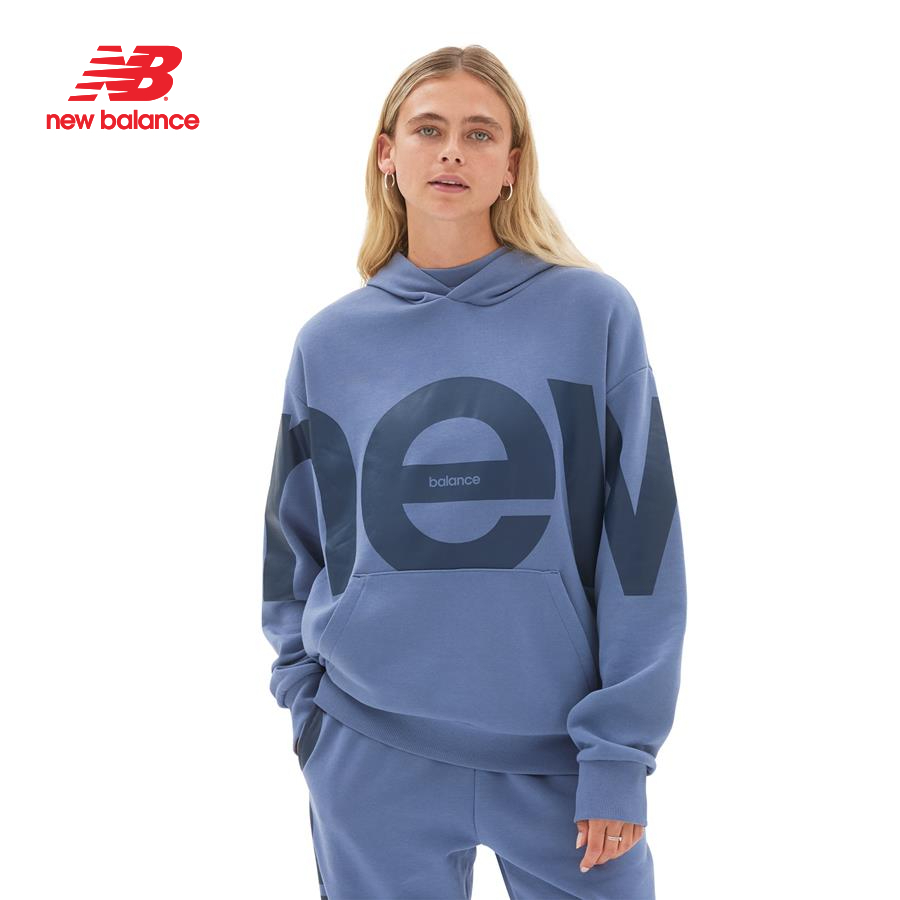 Áo khoác hoodie thời trang unisex New Balance LIFESTYLE HOODIES U ARCTICGR - UT23504AGY (form quốc tế)