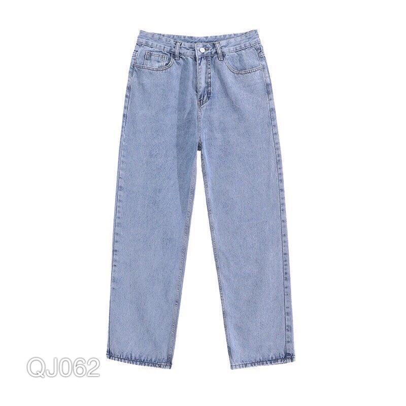 QJ062 - QUẦN JEAN BAGGY NAM BÁIC XANH BẠC