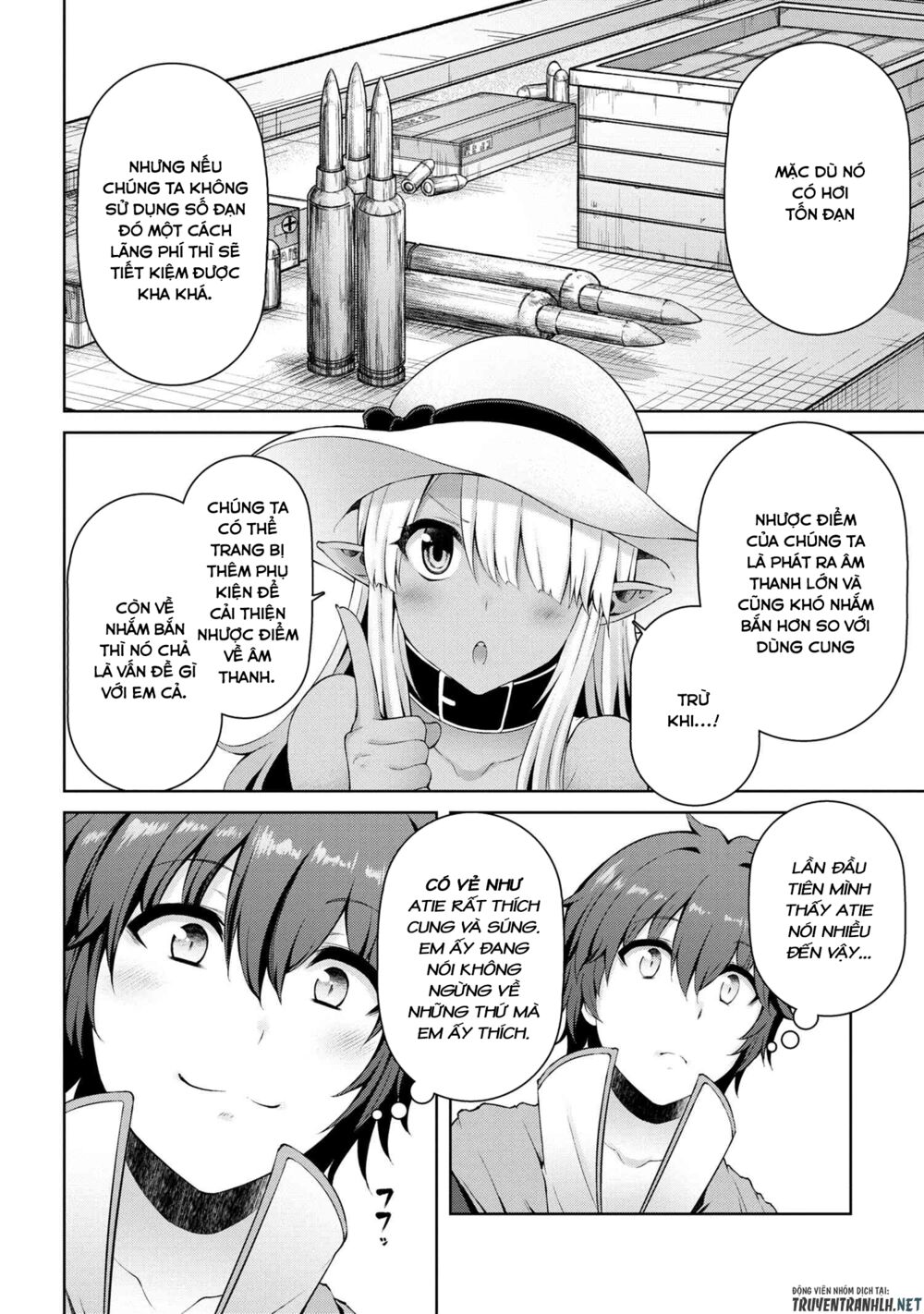 ngôi nhà của tôi đã bị đốt cháy, thế thì tại sao tôi không dùng hết số tiền còn lại để mua nô lệ dark elf? chapter 3 4