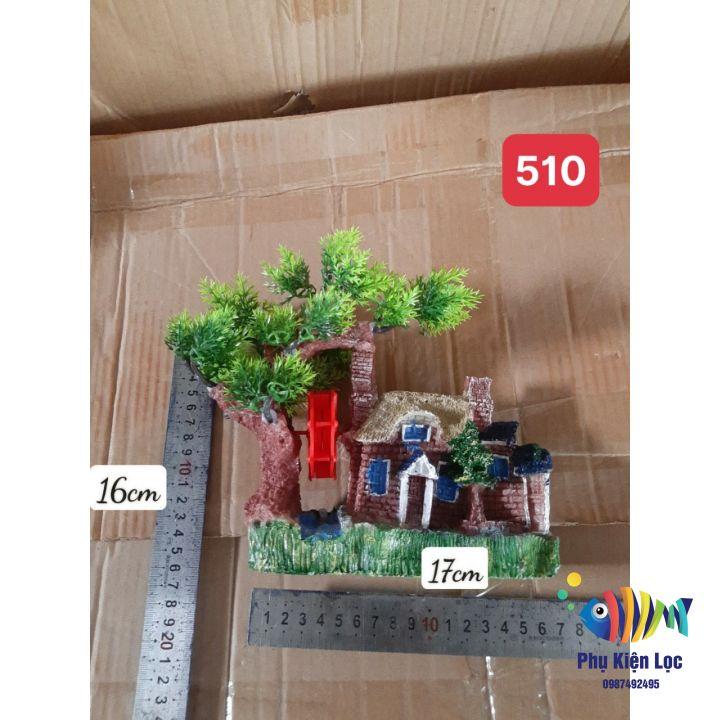 Mô hình Núi Tiểu Cảnh Bằng Nhựa Resin Chuyên Dụng Cho Trang Trí Bể Cá