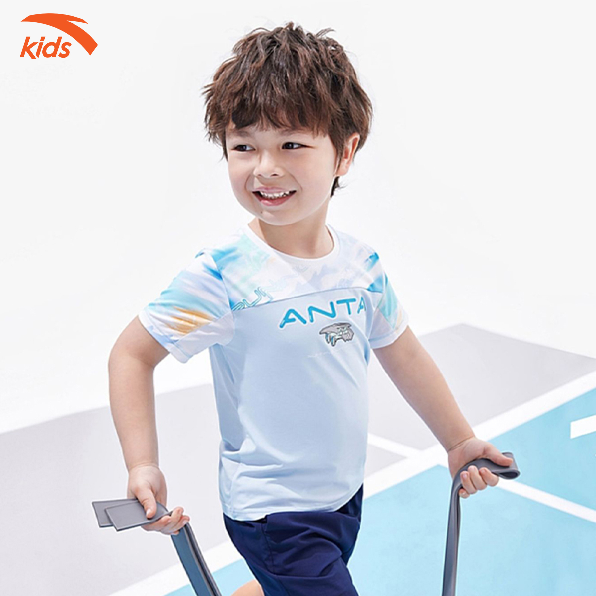 Áo phông thể thao bé trai Anta Kids W352329117
