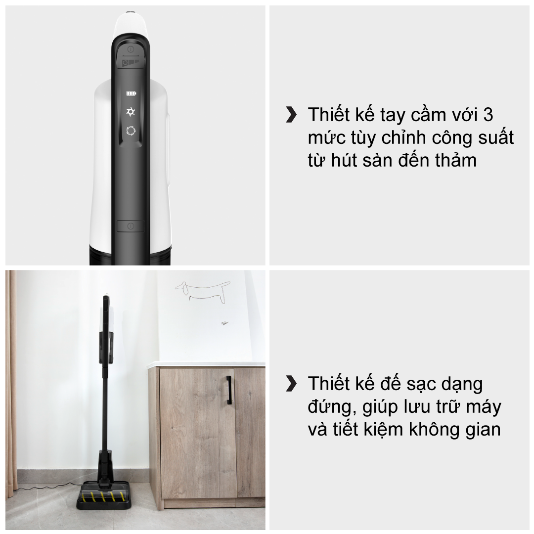 Máy Hút Bụi Cầm Tay Karcher VC 4s - Hàng Chính Hãng