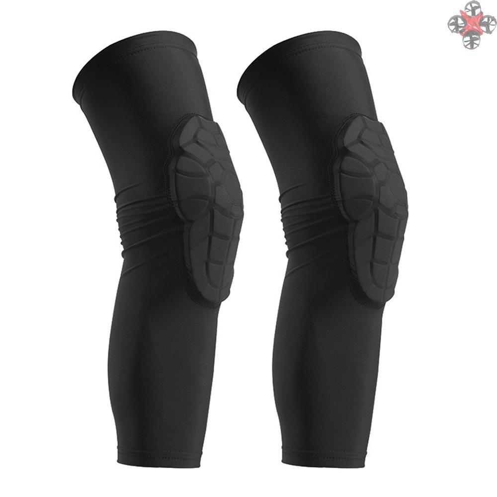 TOP Kids Compression Leg Sleeves Anti-Slip Leg Sleeves with Protective Knee Pads for Basketball Volleyball Skating
