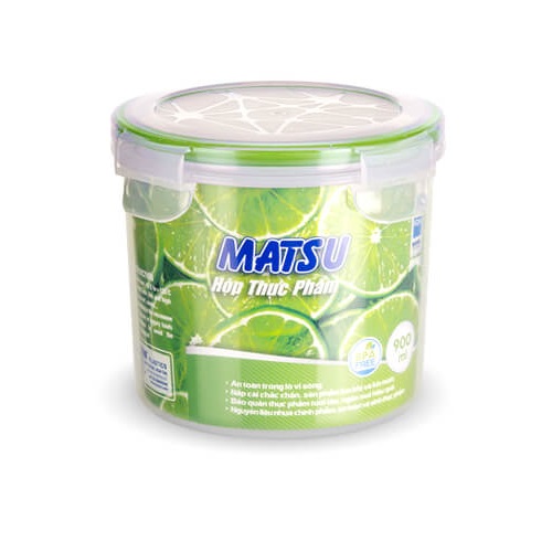 Hộp TP tròn Matsu Duy Tân No.456 (900ml)