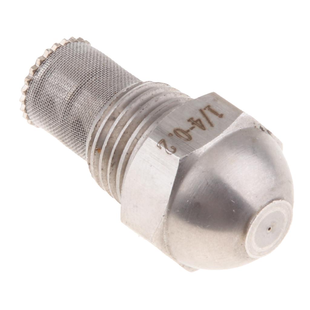 0.2mm Hole Diameter Brass Oil Fuel Burner Spray Nozzle