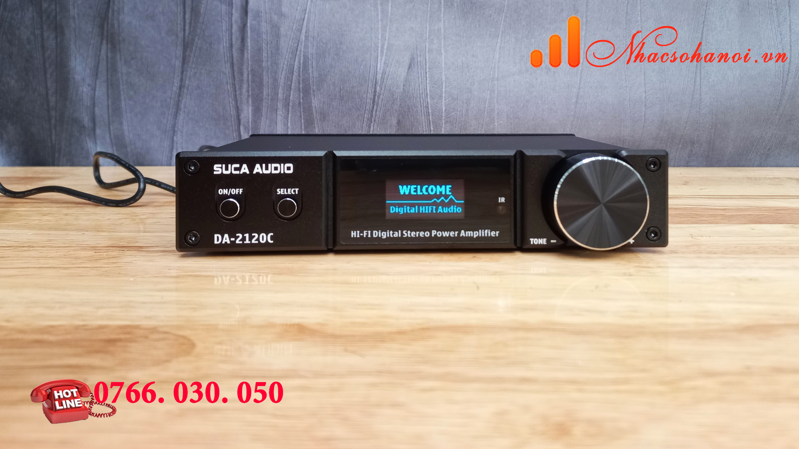 AMPLY DAC GIẢI MÃ 24BIT SUCA DA-2120C - CHÍNH HÃNG