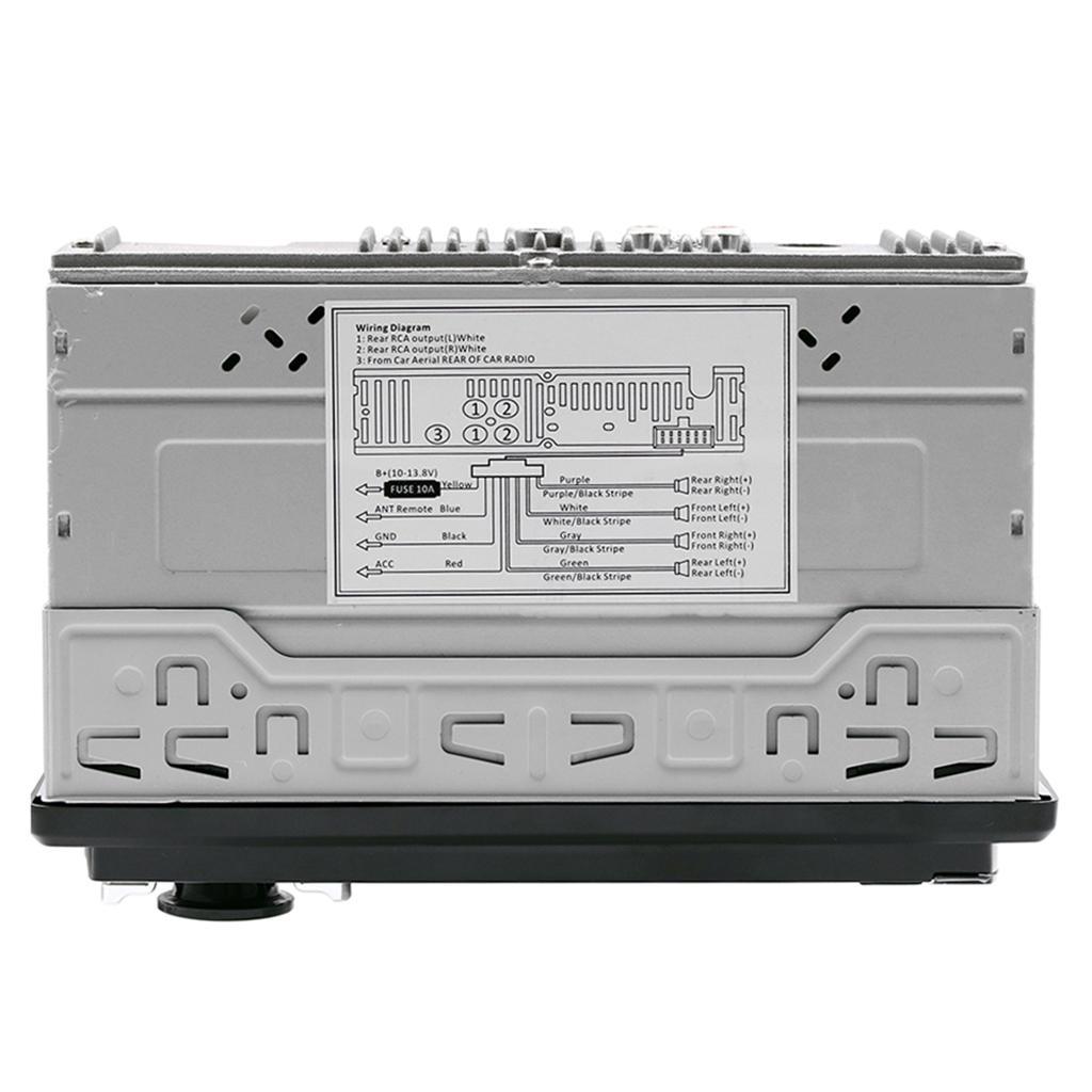 Car Bluetooth Autoradio Stereo  Aux Input Receiver  USB