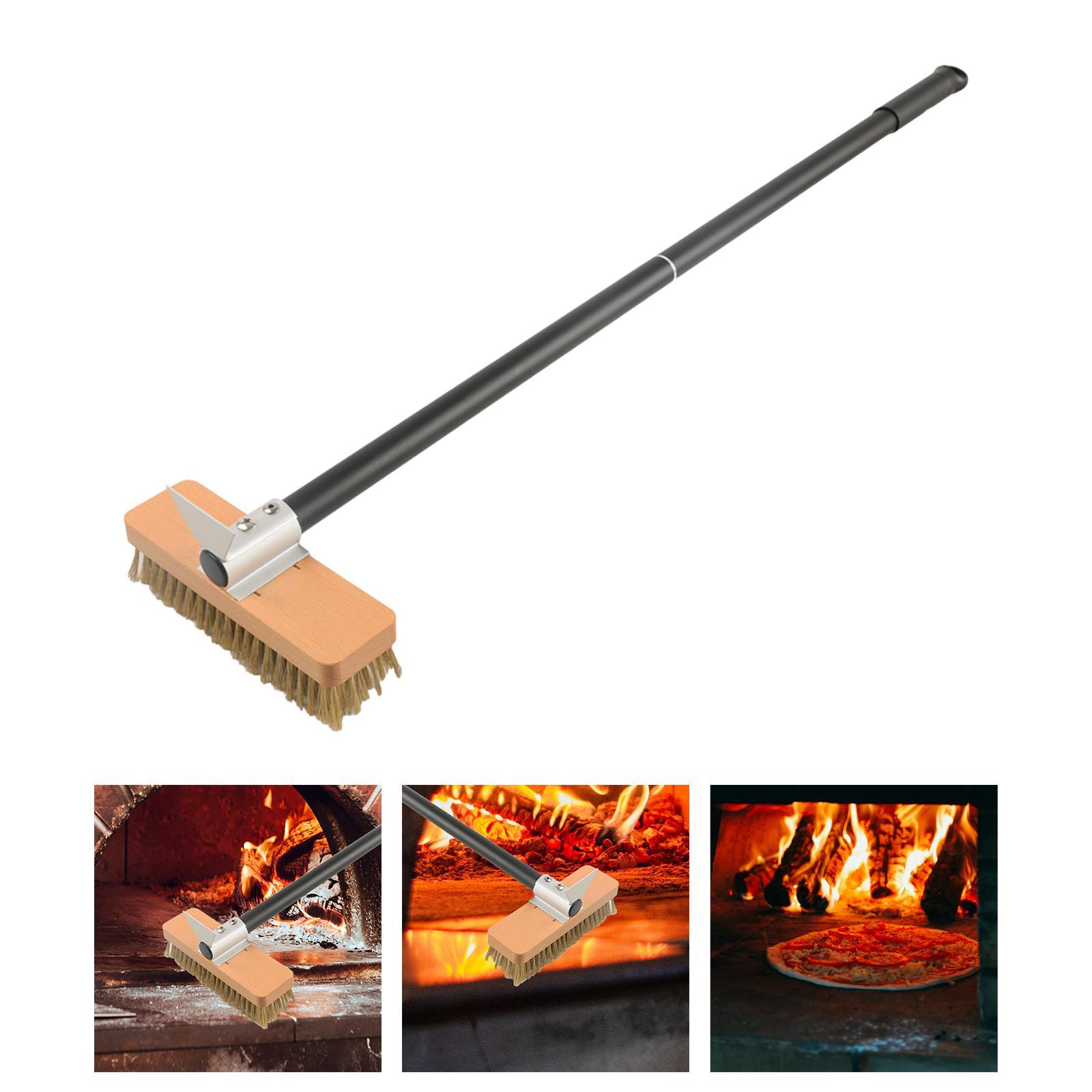 Pizza Oven Brush Clean Tool Cleaning Brush for Pizzeria Campings Restaurants