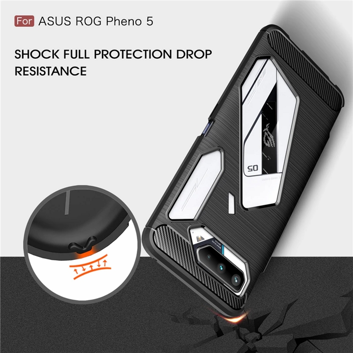 Ốp lưng cho Rog Phone 5 chống sốc phay xước