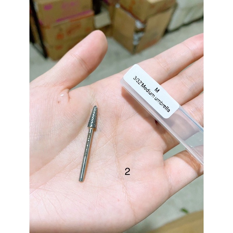 Đầu mài móng nail , đầu mài kim loại