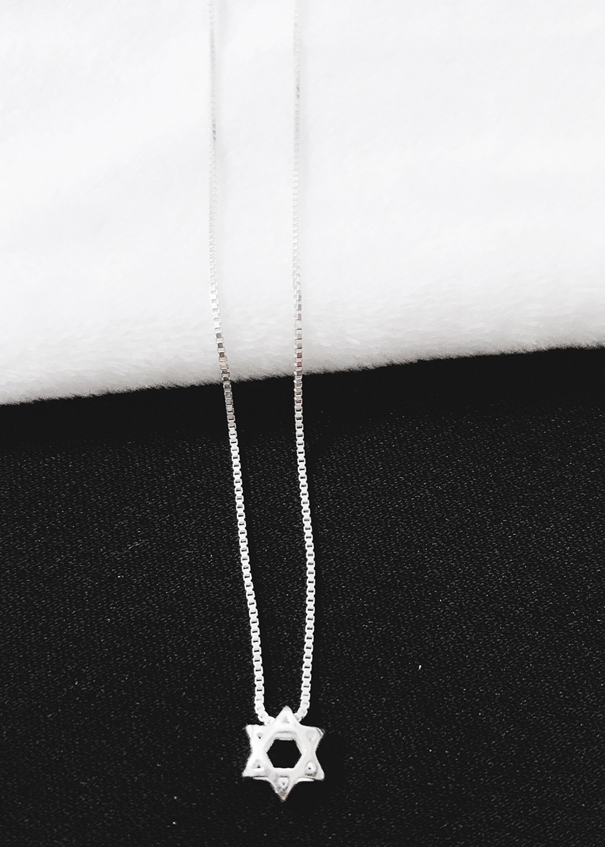 Dây chuyền bạc ngôi sao 6 cánh - Ngọc Quý Gemstones