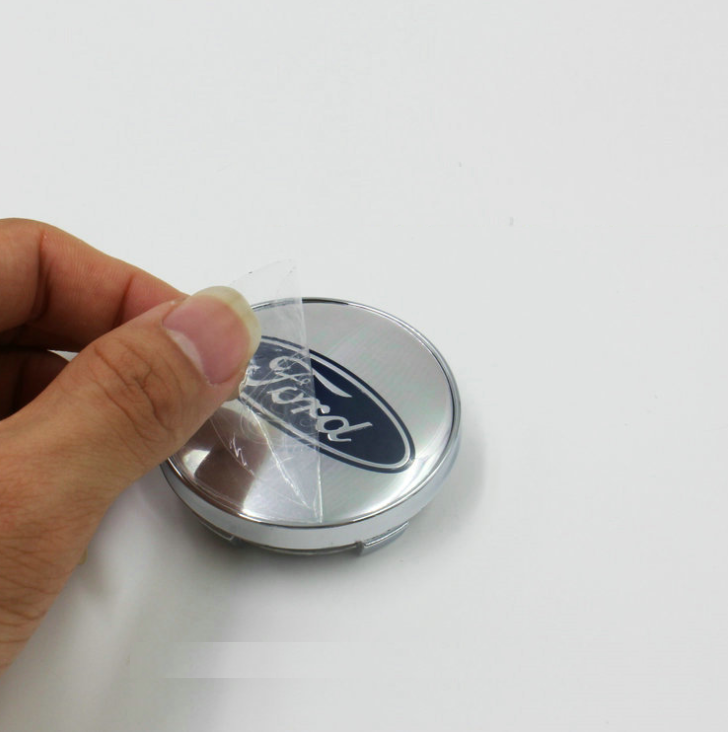 Logo chụp mâm bánh xe ô tô Ford đường kính 60mm