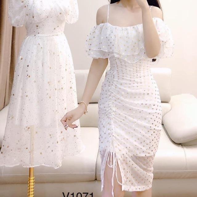 ĐẦM BODY NỮ PHỐI REN SÀNH ĐIỆU
