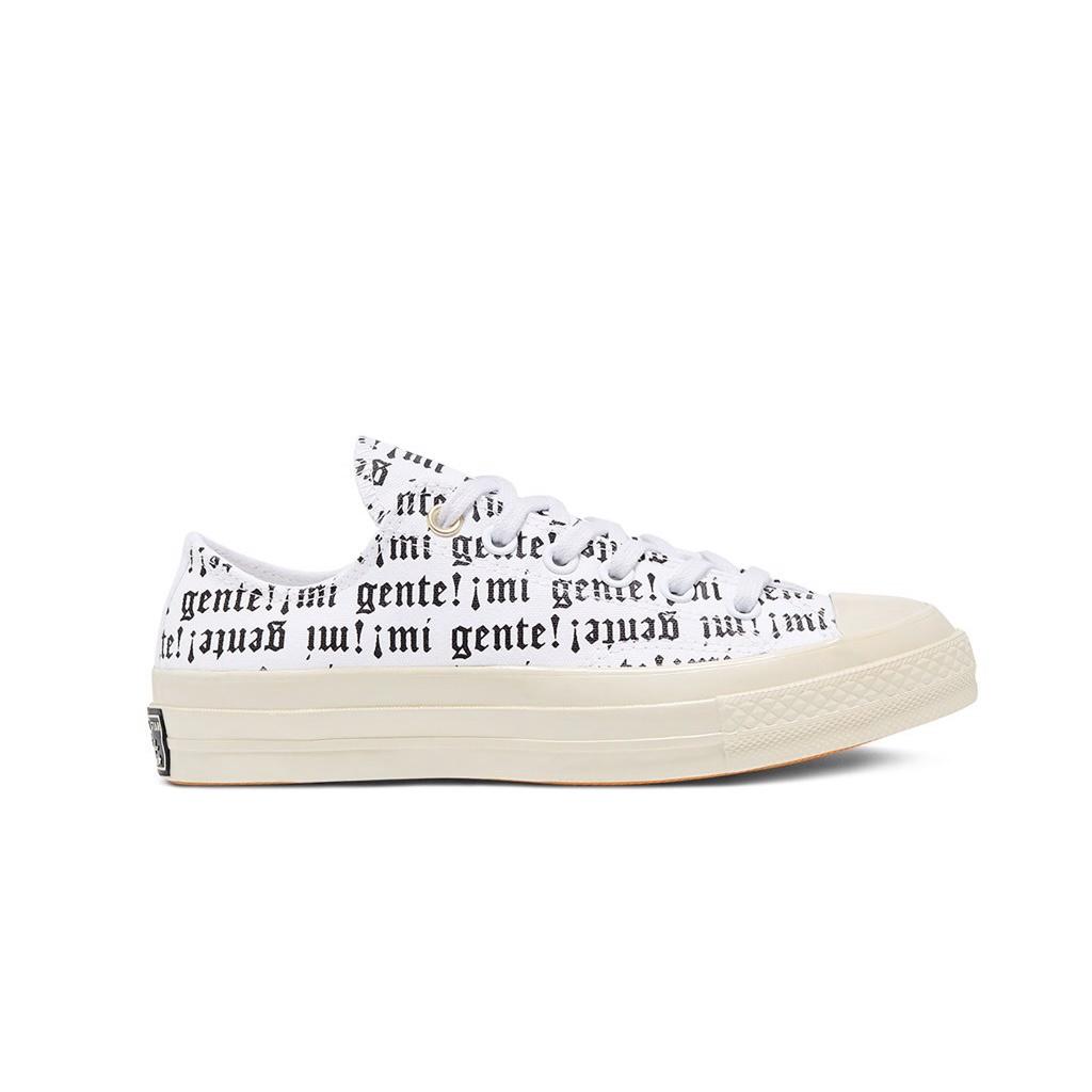 Chuck 70 Signature Mi Gente Black/ White | Giày Thể Thao 1070s Đen Trắng