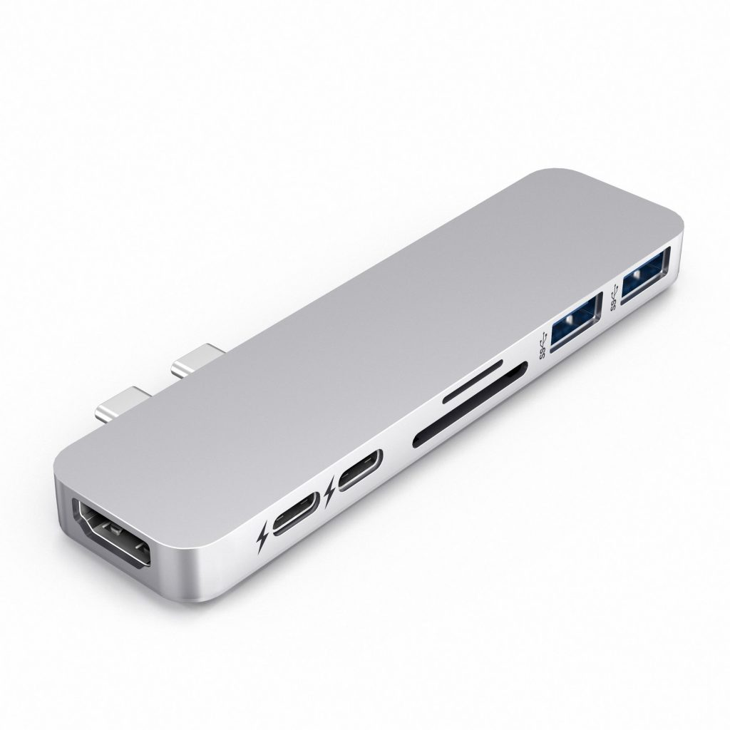 Cổng Chuyển HyperDrive DUAL USB-C Hub Cho MacBook Pro 13&quot;15&quot; 2016/2017/2018 - Hàng Chính Hãng
