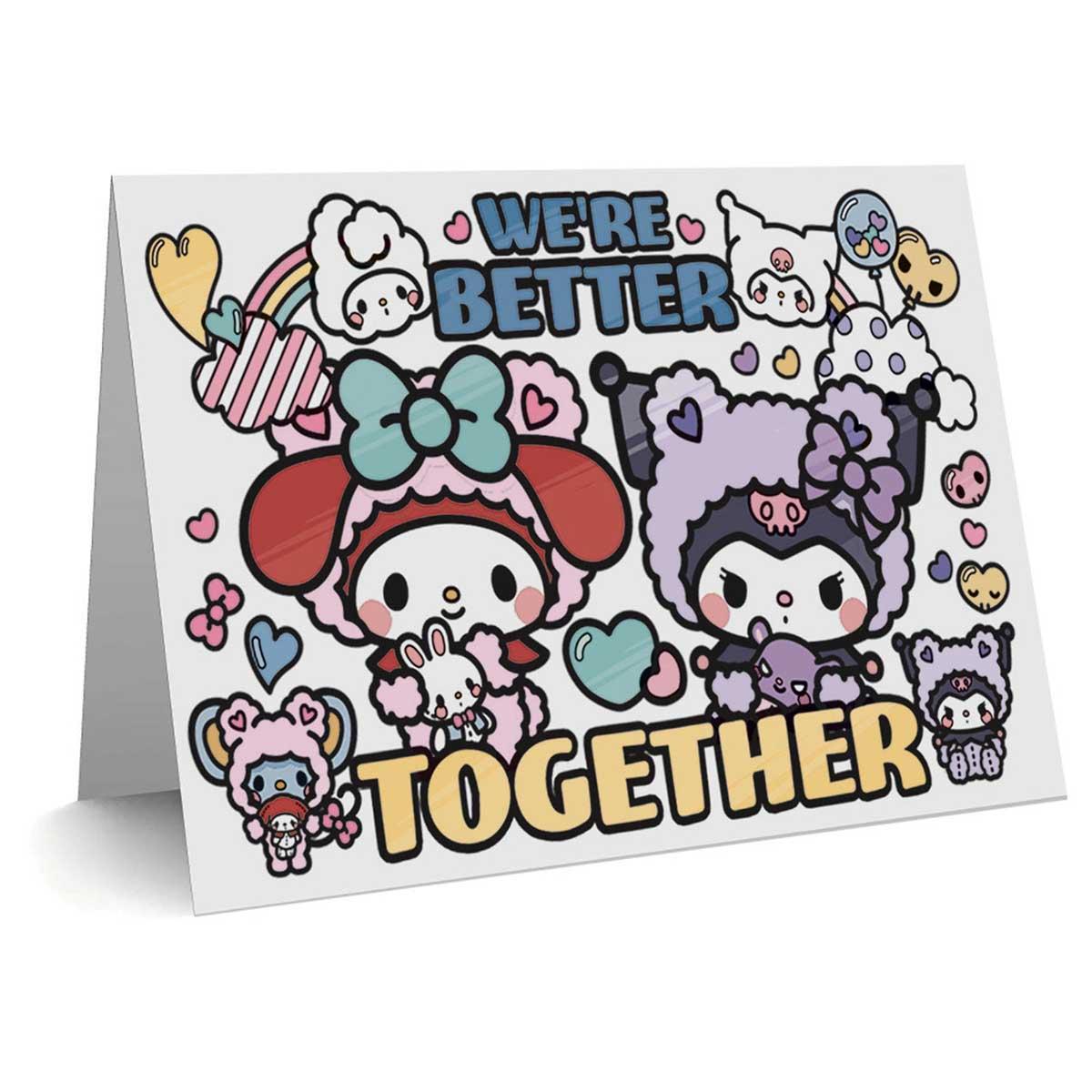 Sách Hello Kitty and Friends - Colour-Your-Own Greeting Cards and Gift Tags