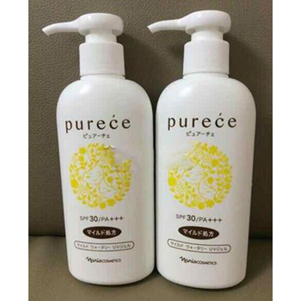 Gel chống nắng cơ thể Naris Purece Body Mild Watery Nhật Bản 180ml