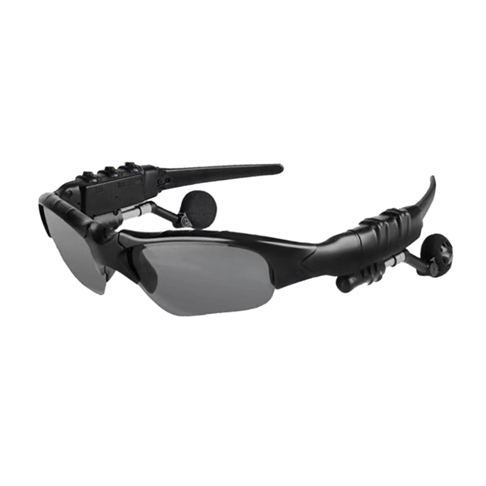 Fashion Headphones Sunglasses Built in Mic Stereo Headset Audio Sunglasses