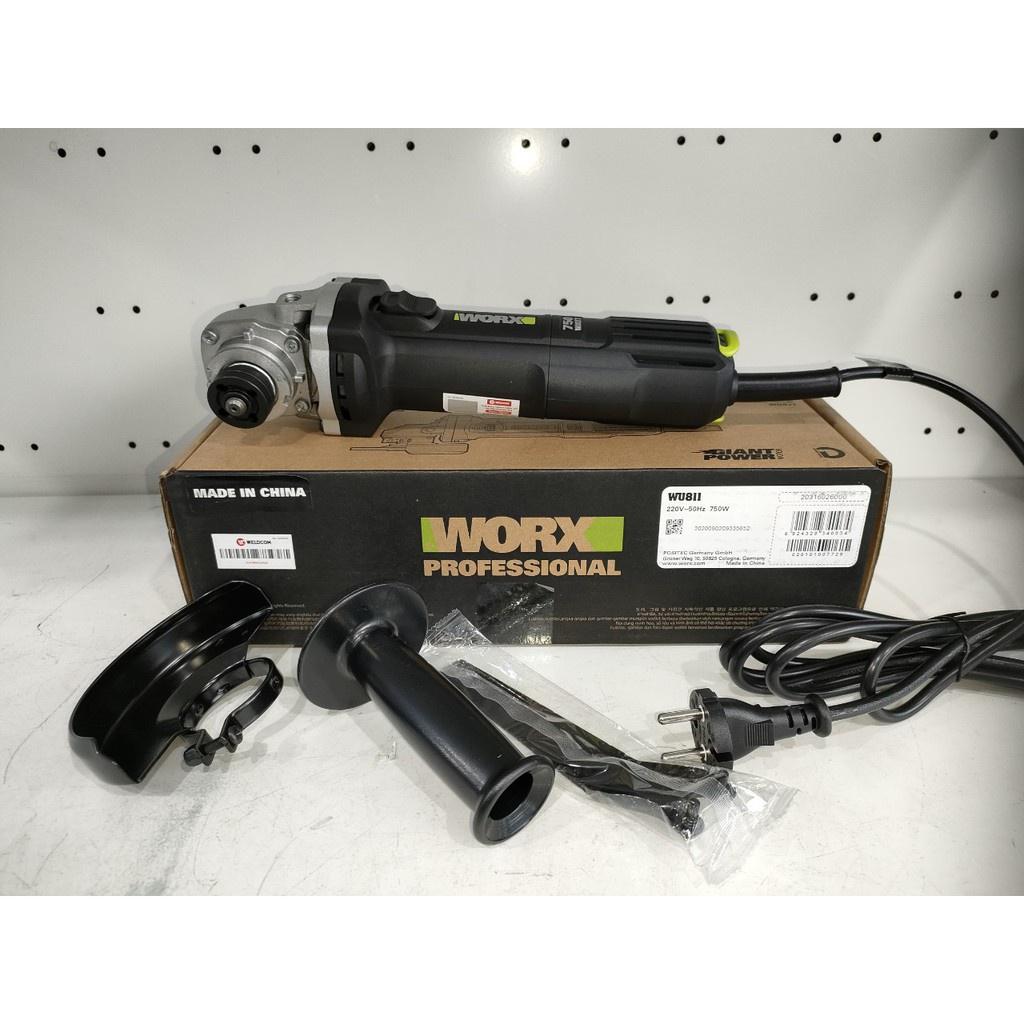 Máy Mài Góc Cầm Tay WORX GREEN WU811 Thiết Kế Ưu Việt 750W 100mm