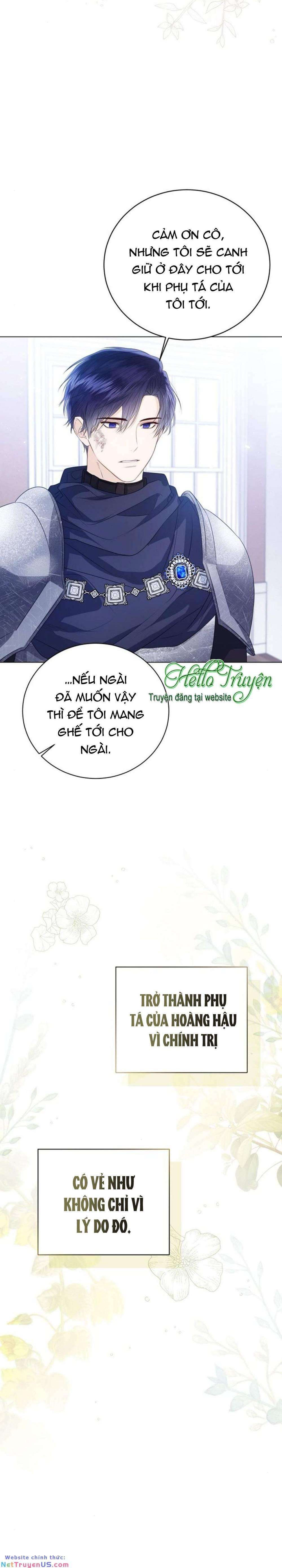 tôi sẽ từ bỏ vị trí hoàng hậu chapter 46.1 9