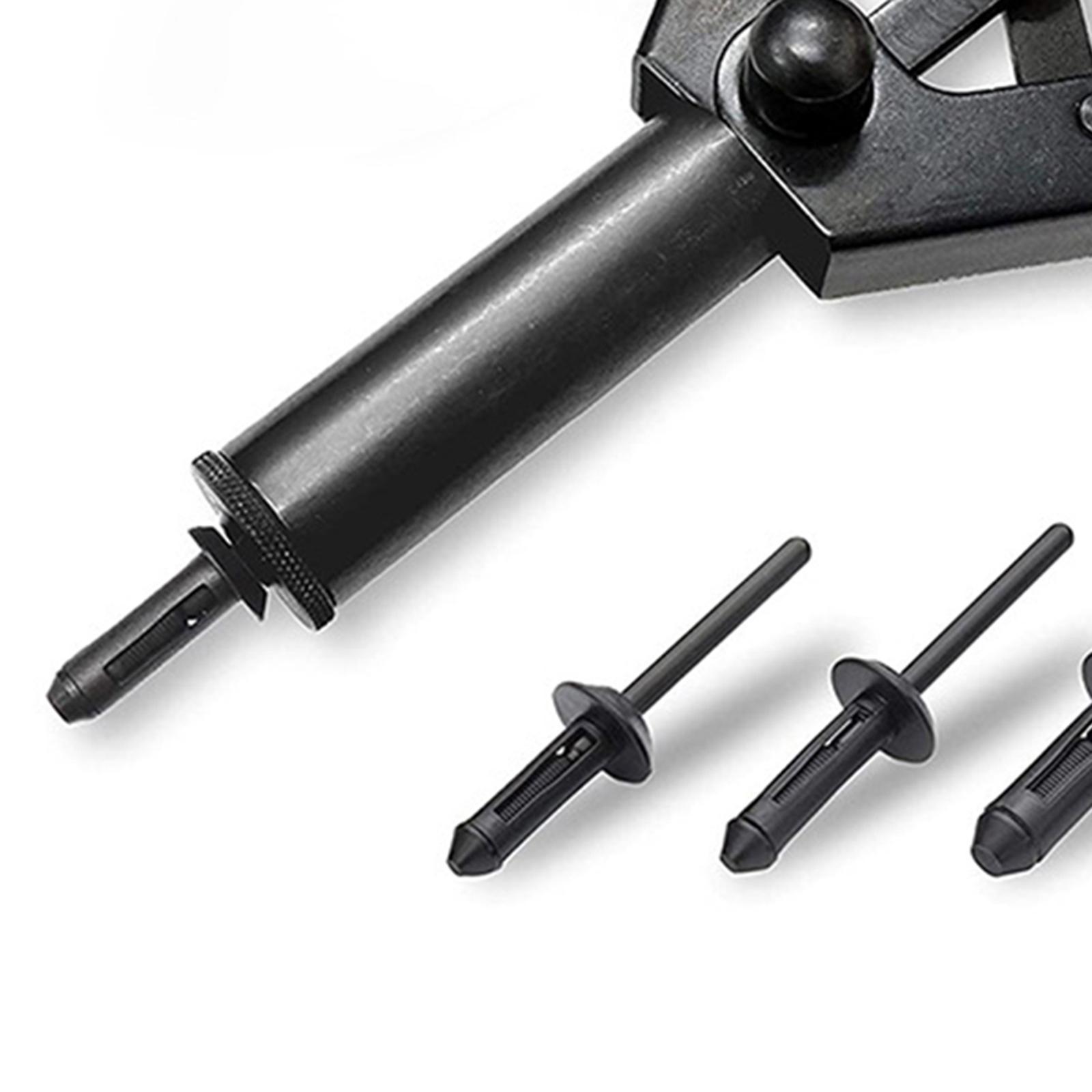 Pp Rivet Clip with Rivet Machine Puller 4 Popular Sizes Replacement Kit