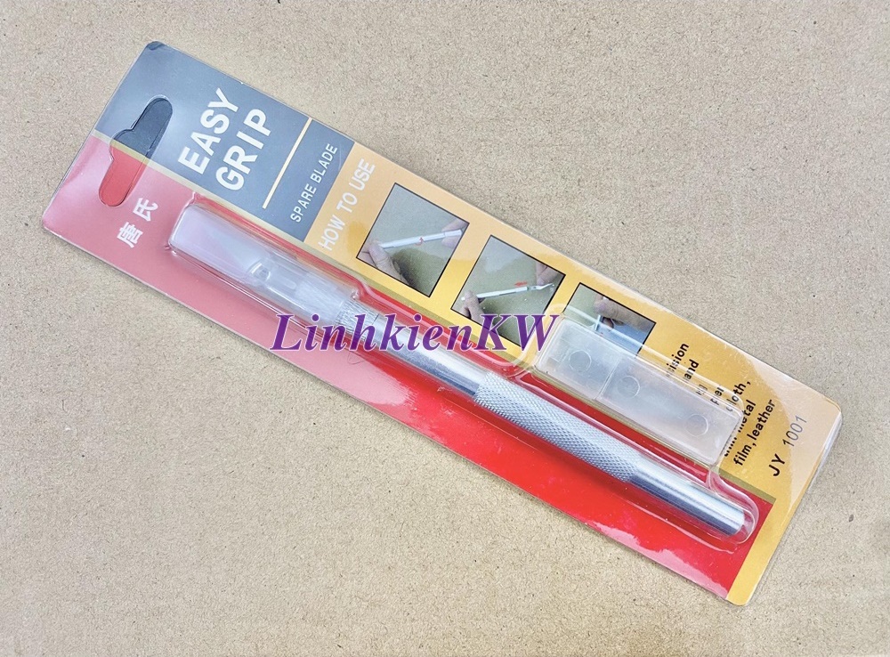 Bộ dao trổ hợp kim jy1001 màu trắng kèm 6 lưỡi dao mới ! Dụng cụ hỗ trợ sửa chữa bo mạch,