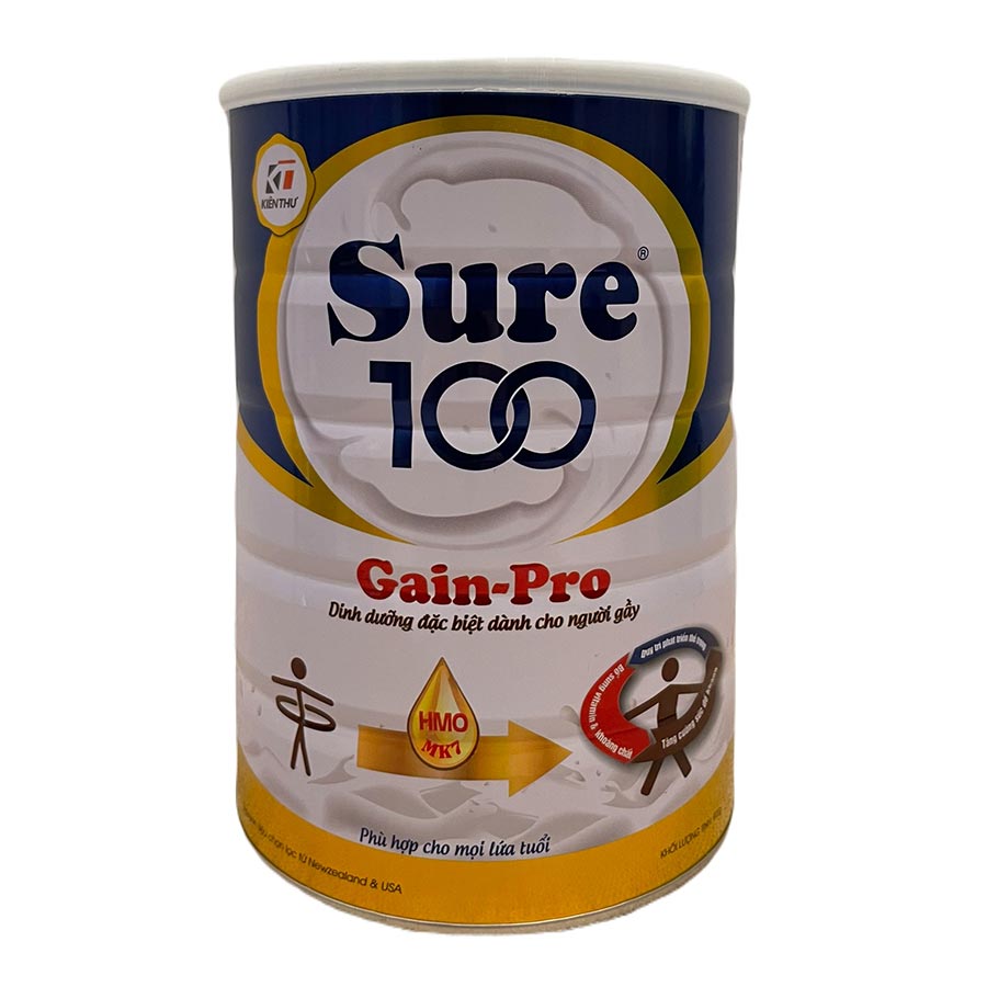 Sure 100 - Gain pro Hộp 900g