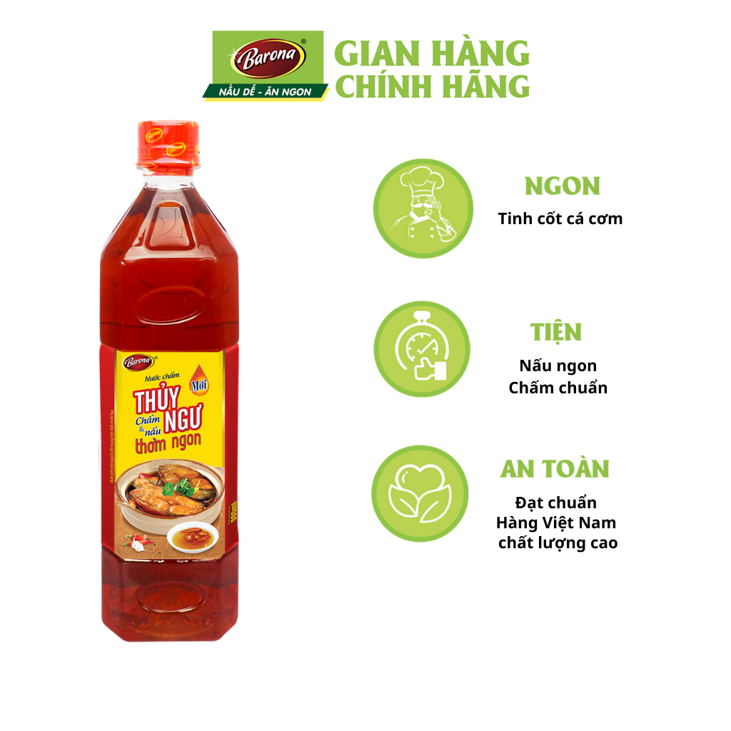 Combo 1 Thùng Nước Chấm Thủy Ngư BARONA