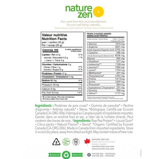 Nature Zen Protein Đậu vàng hữu cơ