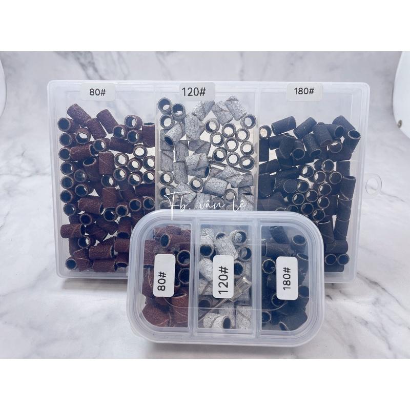 Đầu mài nhám mịn mài móng hộp 72 chiếc và 210 chiếc