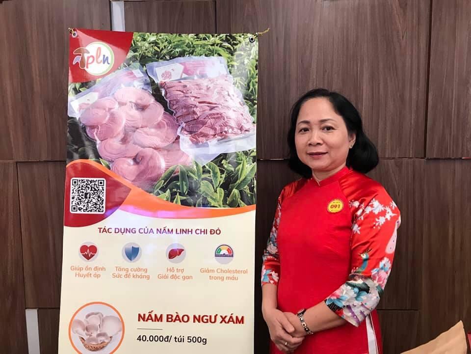 NẤM LINH CHI ĐỎ PLN - Cắt lát. Túi 100g - Xích chi