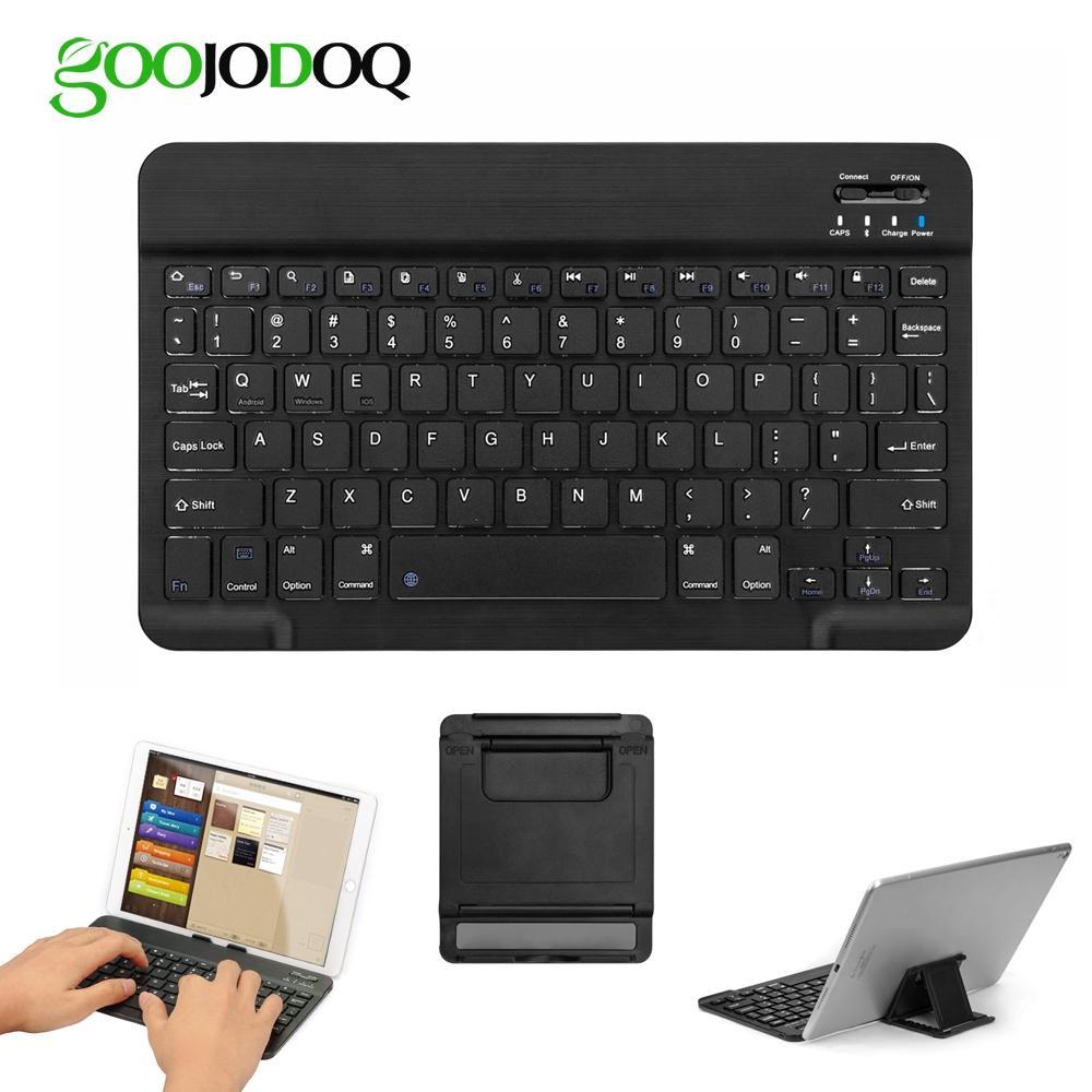 Bàn phím GOOJODOQ bluetooth 10" dành cho tablet táo 2018 Pro 11 12.9 2018 2020 10.5 Air 2 3