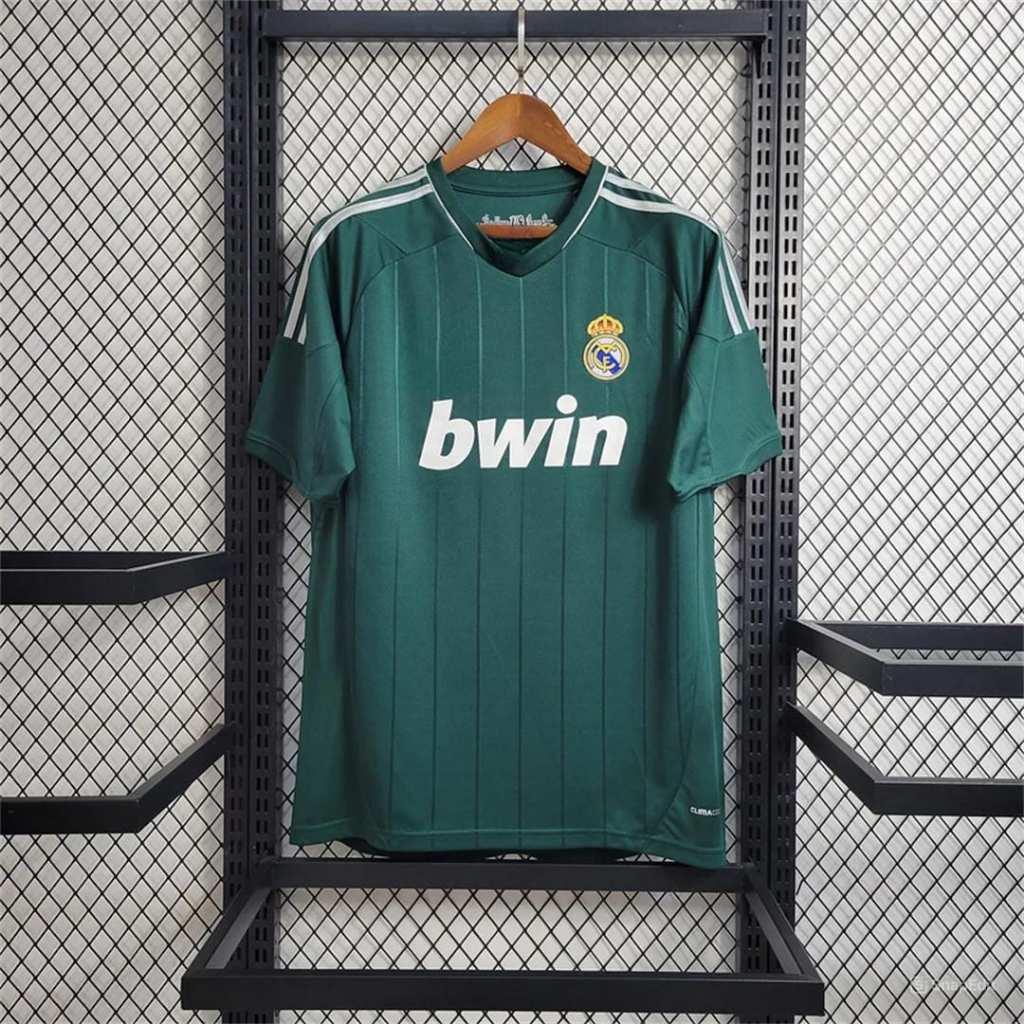 Áo Bóng Đá Retro Real Madrid 2013 - Sân Khách bản cao cấp vải Cotton Polyester