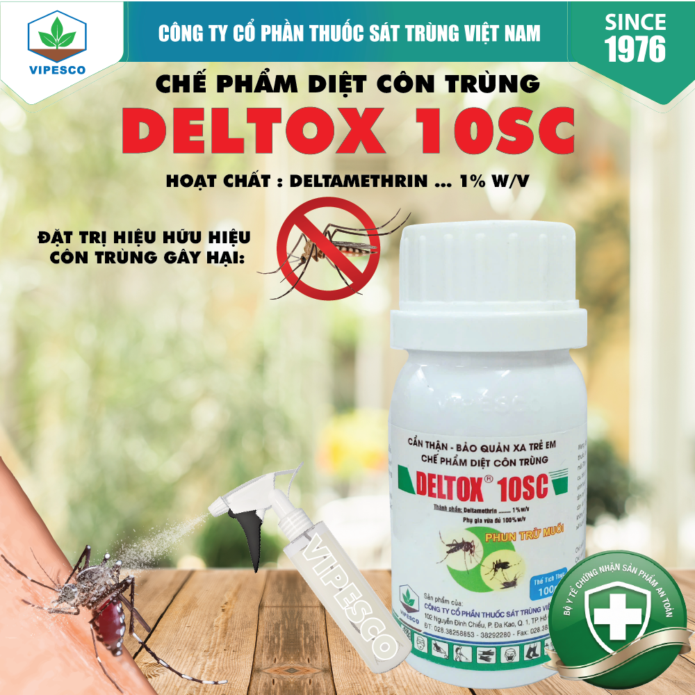 DELTOX 10SC (100ml) - DIỆT TRỪ RUỒI, MUỖI