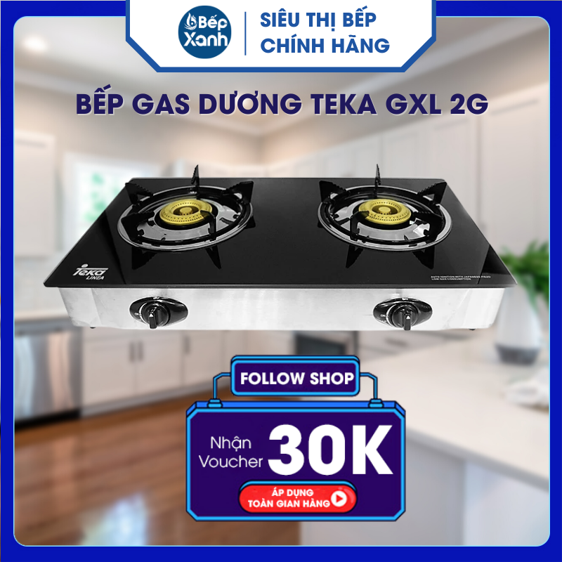 Bếp Gas Dương Teka GXL 2G - Hàng Chính Hãng