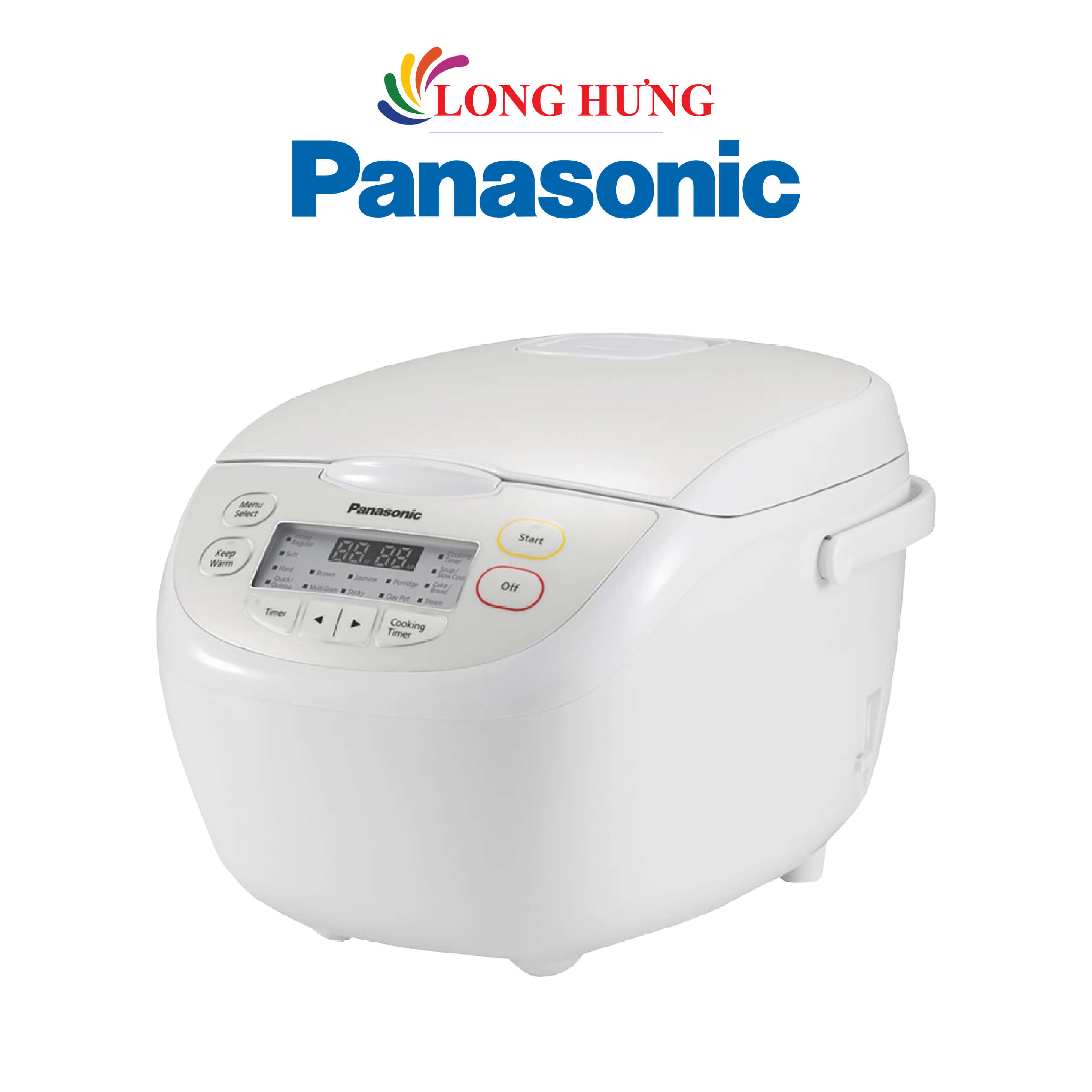 Nồi cơm điện tử Panasonic 1.8 lít lít SR-CL188WRAM - Hàng chính hãng