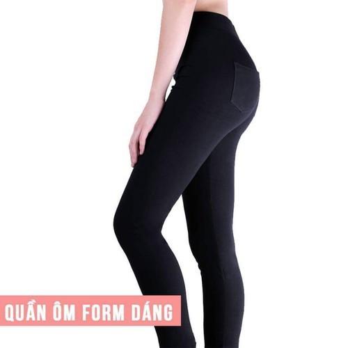 Quần Legging nữ 4 túi- chất cotton cao cấp QN