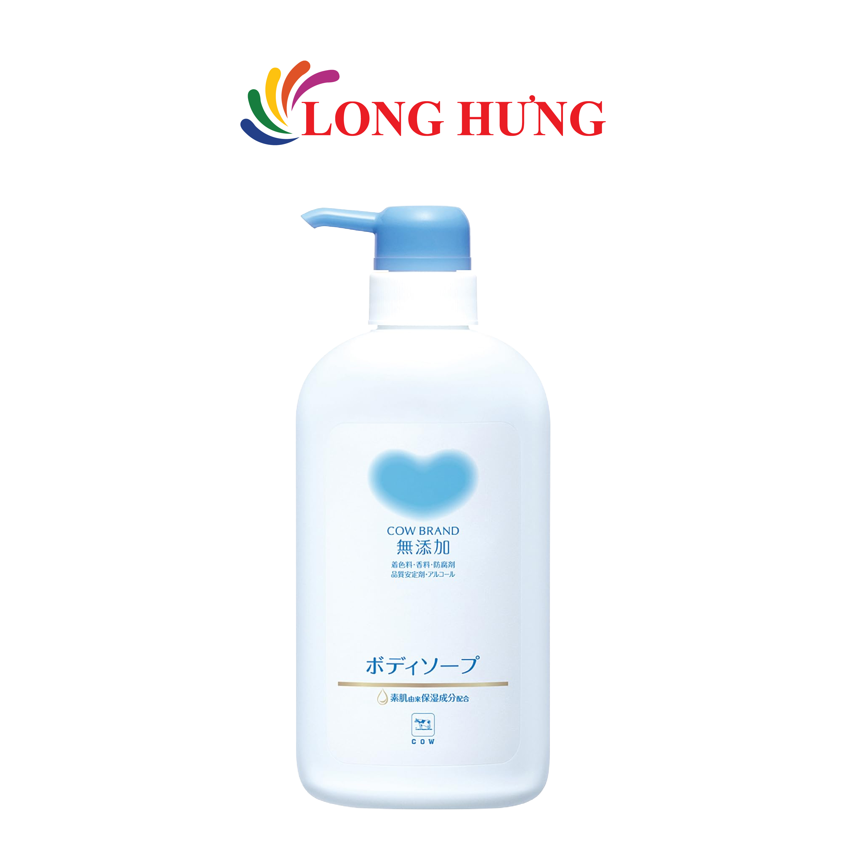 Sữa tắm dưỡng ẩm Cow Additive Free Body Soap (500ml) - Hàng chính hãng