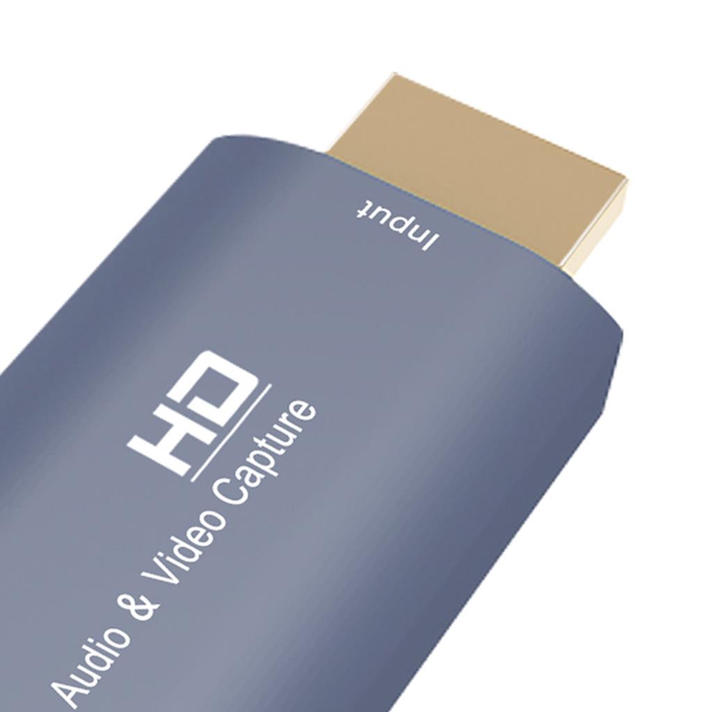 Audio Capture Cards 4K HDMI to USB HD for Gaming Streaming Live Broadcasting
